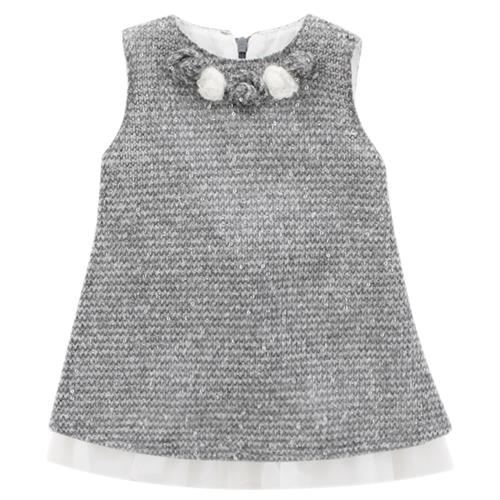 VESTINA BABY GIROMANICA IN LANETTA  70%POL.26%ACR.4%LANA-en