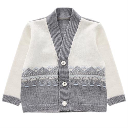 GIACCA BABY MANICA LUNGA 100%       LANA+CIELO-PA