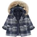 CAPPOTTO BABY M/L C/CAPP.C/PELLICCIA 65%POL35%VISC.