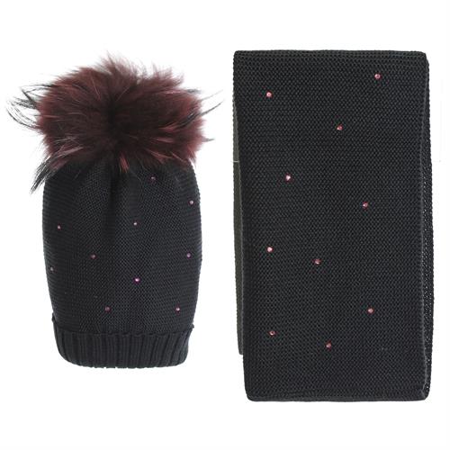 CAPPELLO+SCALDACOLLO BIMBA 50%LANA 50%ACRILICO-en