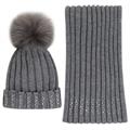 CAPPELLO PENDENTE+SCIARPA Bimba50%LANA 50%ACRILICO