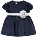 VESTINA BABY CON M.CA CORTA ARRICCIATA 100%COTONE-en