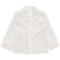 CAMICIA BABY M/L 97%COTONE 3%ELASTAN CON COLLO ALLA COREANA-en