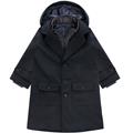 CAPPOTTO BimboM/L C/CAP.SZA/PEL.C/FINTO GILET 75%PL20%VI5%EL