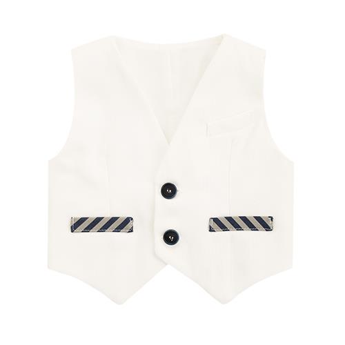 GILET BABY 100%POLIESTERE           CAMICIA+PAP+POCHETTE-en