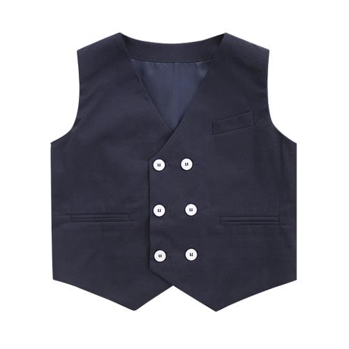 GILET BIMBO 97%COTONE 3%ELASTAN DOPPIO PETTO-en