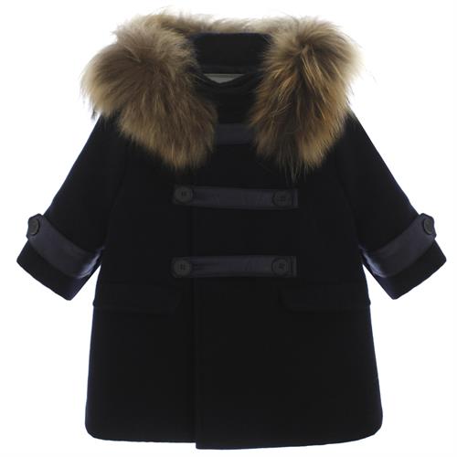 CAPPOTTO M BABY M/L C/CAPP.C/PELL.  82%POL15%VI3%EL.