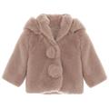GIACCA BABY F M/L IN PELLICCETTA C/CAPP.100%POL