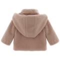 GIACCA BABY F M/L IN PELLICCETTA C/CAPP.100%POL
