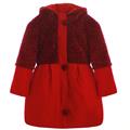 CAPPOTTO BIMBA M/L C/CAPP.*ROSSO ACCESO*