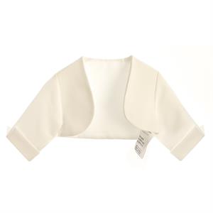 BOLERINO BABY MANICA A GOMITO IN 100%POLIESTERE-en