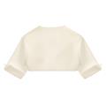 BOLERINO BABY MANICA A GOMITO IN 100%POLIESTERE-en