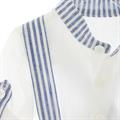 2ZBABY CAMICIA+SALOPETTE IN 56%LINO 44%COT.-en