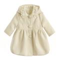 CAPPOTTO BABY M/LUNG CON CAPPUCCIO 82%POLI15%VISCOSA3%ELASTA
