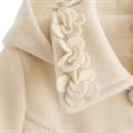 CAPPOTTO BABY M/LUNG CON CAPPUCCIO 82%POLI15%VISCOSA3%ELASTA