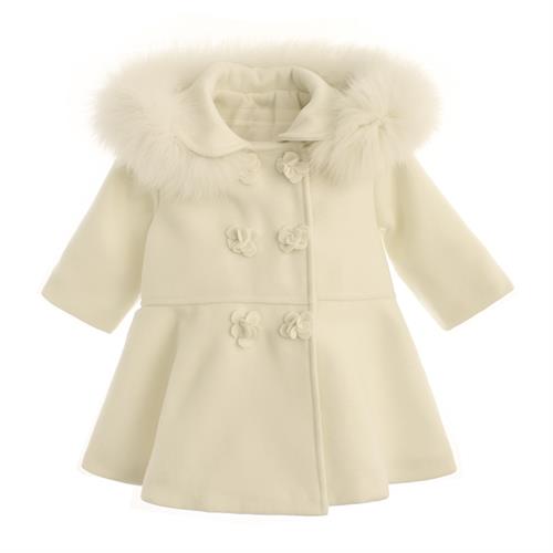 CAPPOTTO BABY CON CAPP.CON PELL.IN 82%POL.15%VIS.3%ELAS.