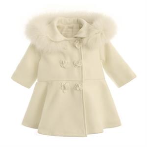 CAPPOTTO BABY CON CAPP.CON PELL.IN 82%POL.15%VIS.3%ELAS.