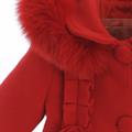 CAPPOTTO BABY CON CAPP.CON PELL.IN 82%POL.15%VIS.3%ELAS.