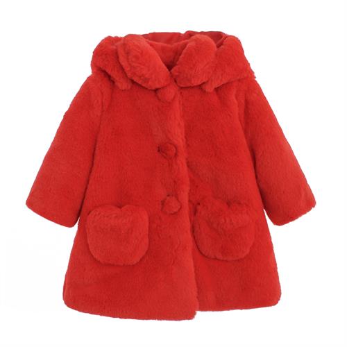 CAPPOTTO BABY IN PELLICC.CON CAPP.IN100%POL.