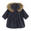 CAPPOTTO BABY CON CAPP.CON PELL.IN 82%POL.15%VIS.3%ELAS.