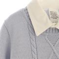 MAGLIONBABY50%LANA50%ACRILCAMIC100%COT.50%MODAL+PANT.100%COT