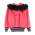 GIACCA BIMBA M/L CON CAPPUCCIO 32%COT.8%ACR.3%VI.3%POL.4%ELA-en