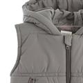 GILET BABY CON CAPPUCCIO 100%POLIESTERE-en