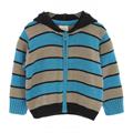 GIACCA BABY M/L CON CAPPUCCIO 50%LANA 50%ACRILICO