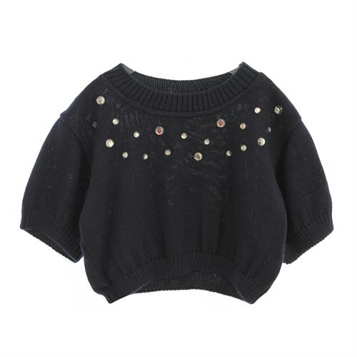 MAGLIA CORTA M/C 50%LANA 50%ACRILICO-en