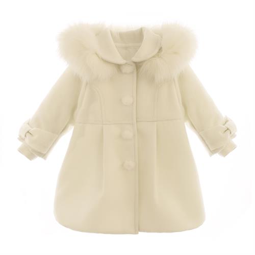 CAPPOTTO BABY CON CAPP.CON PELL.IN 82%POL.15%VIS.3%ELAS.
