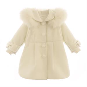 CAPPOTTO BABY CON CAPP.CON PELL.IN 82%POL.15%VIS.3%ELAS.