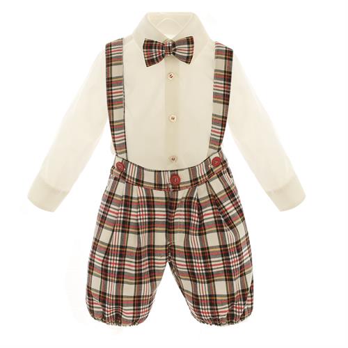 3PZ.BABY SALOPETTE+PAP.IN 60%COT.40%POL.CAM.97%COT.3%ELAS.
