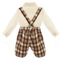3PZ.BABY SALOPETTE+PAP.IN 60%COT.40%POL.CAM.97%COT.3%ELAS.