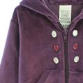 GIACCA BABY M/LUNGA CON CAPPUCCIO 66%COTONE 34%POLIESTERE-en