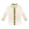 CAMICIA BABY  M/L 97%COTONE 3%ELASTAN