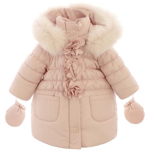CAPPOTTO BABY CON CAPP.CON PELL.+GUANTI-en