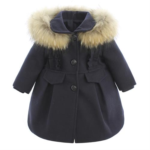 CAPPOTTO BABY CON PELLICCIA