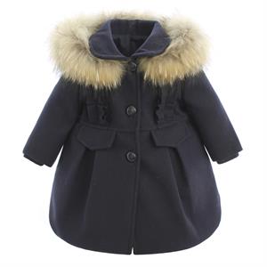 CAPPOTTO BABY CON PELLICCIA